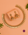 Lakshmi Coin Temple Necklace