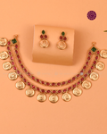 Ananya Double Coin Necklace