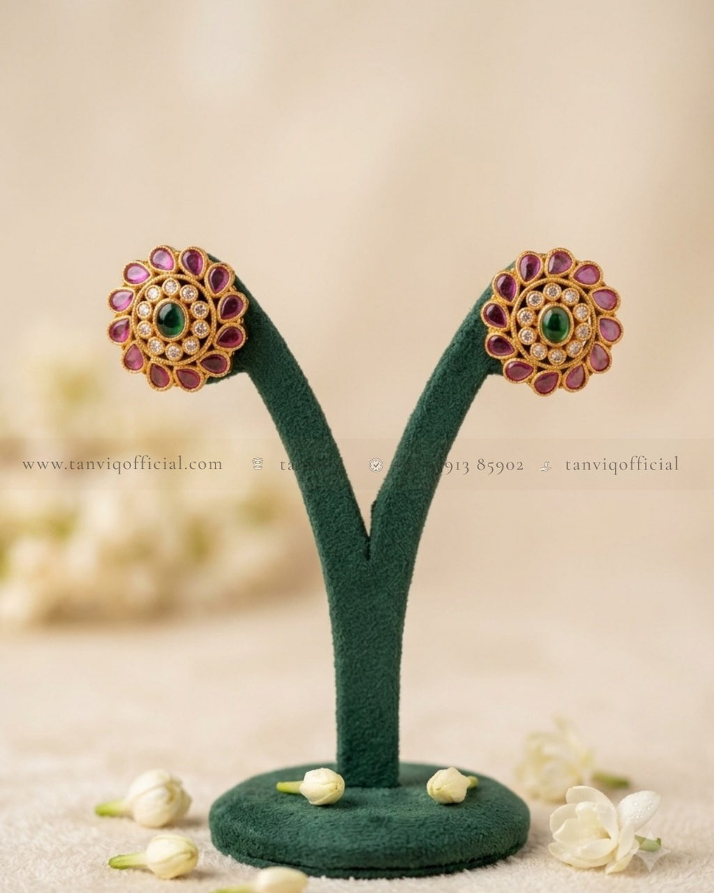 Radhika Blossom Studs