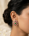 Kavya Floral Studs