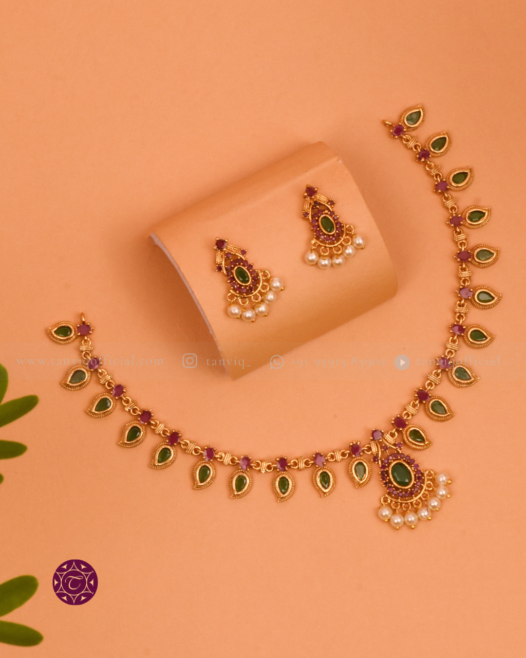 Premium Kerala Palakka Necklace