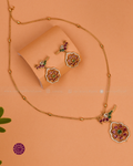 Ratna Peacock Pendant Necklace