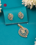 Anaya Paisley Pendant Set (Without Chain)