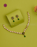 Ahana Emerald Blossom Necklace