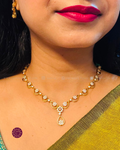 Priya Dainty Teardrop Necklace