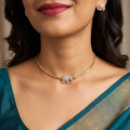Gauri Elephant Charm Necklace
