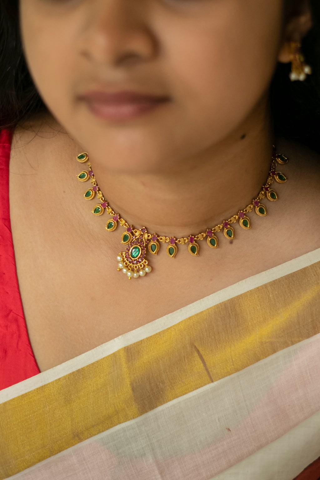 Premium Kerala Palakka Necklace