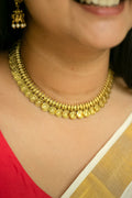 Lakshmi Coin Temple Necklace
